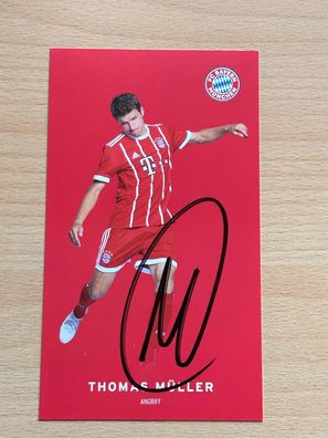 Thomas Müller - FC Bayern München - Autogrammkarte original signiert - #S2465