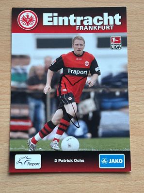 Patrick Ochs - Eintracht Frankfurt - Autogrammkarte original signiert - #S2442