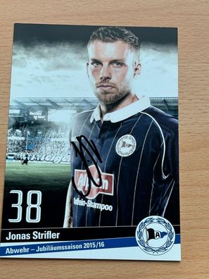 Jonas Strifler - Arminia Bielefeld - Autogrammkarte original signiert - #S2433