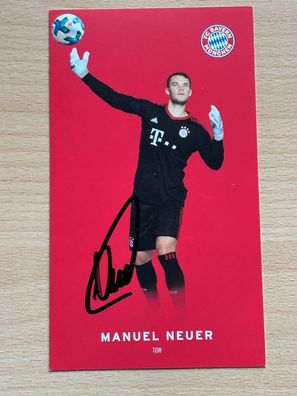Manuel Neuer - FC Bayern München - Autogrammkarte original signiert - #S2445