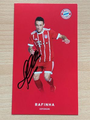 Rafinha - FC Bayern München - Autogrammkarte original signiert - #S2458