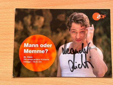 Leander Lichti Dr. Klein Autogrammkarte original signiert #S2721