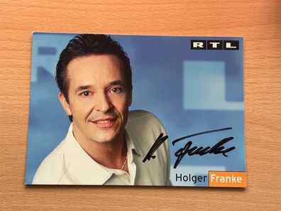 Holger Franke Autogrammkarte original signiert #S2750