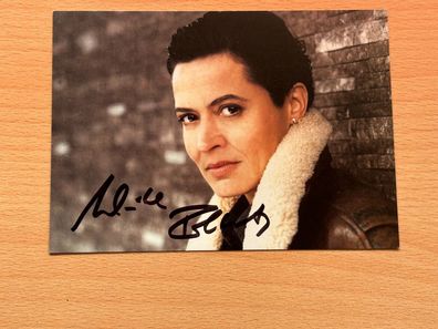 Ulrike Folkerts Autogrammkarte original signiert #S2749