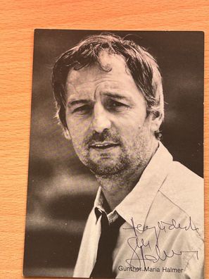 Günther Maria Halmer Autogrammkarte original signiert #S2732