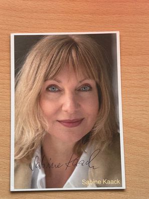 Sabine Kaack Autogrammkarte original signiert #S2743