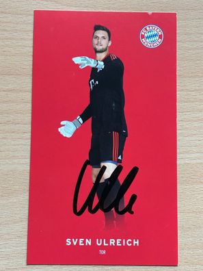 Sven Ulreich - FC Bayern München - Autogrammkarte original signiert - #S2447