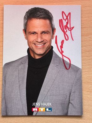 Jens Hajek Autogrammkarte original signiert #S2723