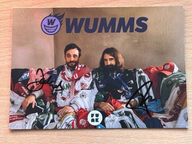 Wumms Autogrammkarte original signiert #S2696