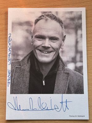 Thomas M. Meinhardt Autogrammkarte original signiert #S2685