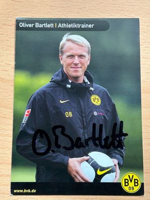 Oliver Bartlett - Borussia Dortmund - Autogrammkarte original signiert - #S2354
