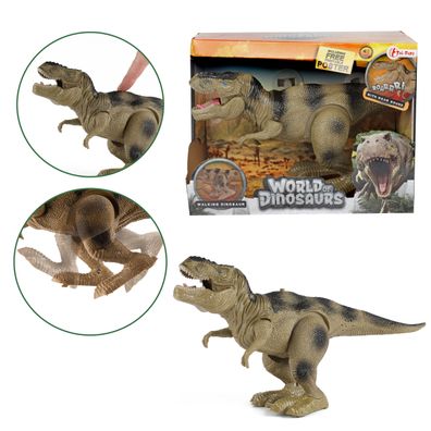Toi-Toys WORLD OF Dinosaurs Dino T-Rex laufend mit Funktion & Sound Dinosaurier