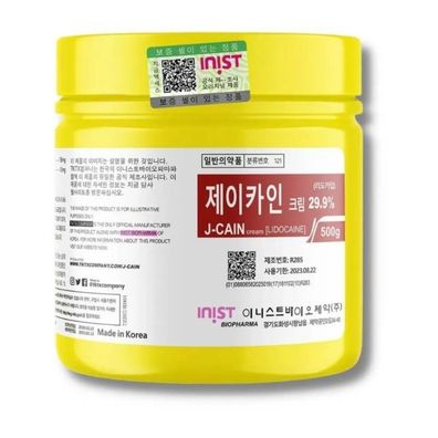 J-cain ® 29.9% micro needle numbness cream jar