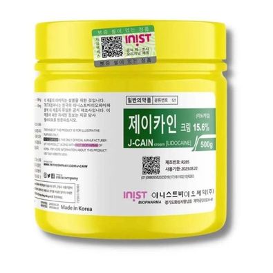 J-cain ® 15.6% micro needle numbness cream jar