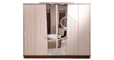 Kleiderschrank Schlafzimmer Einrichtung Modern Schrank Design Holz Möbel