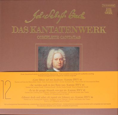 Telefunken 6.35283 EX - Kantatenwerk · Complete Cantatas | BWV 43-46 | 12