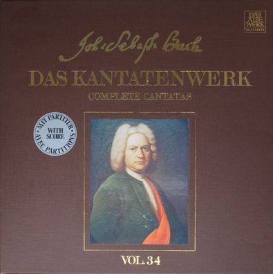Telefunken 6.35608 EX - Das Kantatenwerk (Complete Cantatas) | BWV 136-139 | Vol