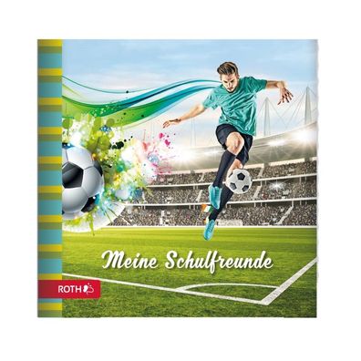 Roth Freundebuch Fußballstar 16,5x16,5cm