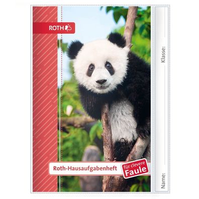 Roth Hausaufgabenhefte, Tiere für clevere Faule, Panda