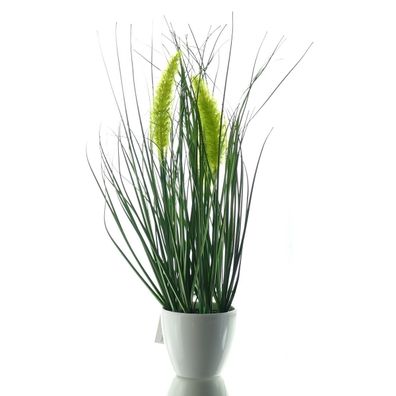 GASPER Lampenputzergras - Penisetum im Topf 37 cm - Kunstpflanzen