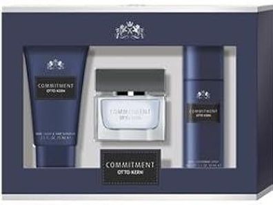 Commitment Man (Eau de Toilette) Pafum, Shampoo and Deodarant spray For man