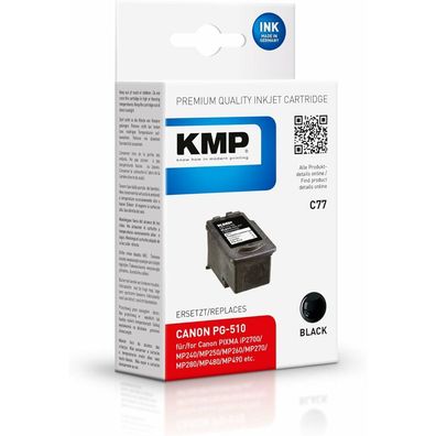 KMP C77 schwarz Druckkopf ersetzt Canon PG-510