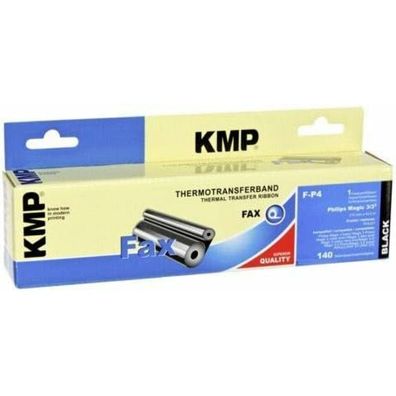 KMP F-P4 schwarz Thermo-Druckfolie ersetzt Philips PFA-331 1 Rolle
