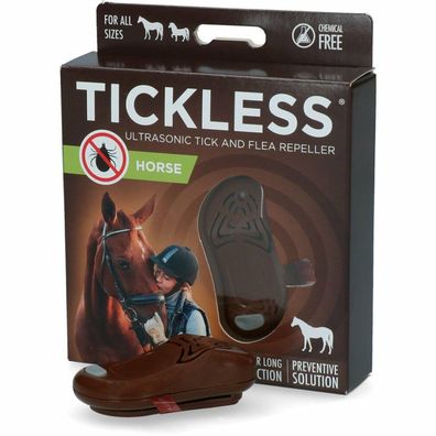 Tickless Horse Braun bis 12 Monate schutz
