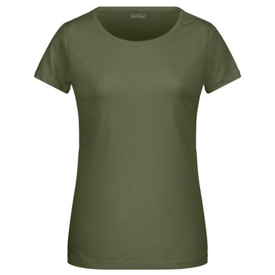 Basic Damen T-Shirt - olive 108 M