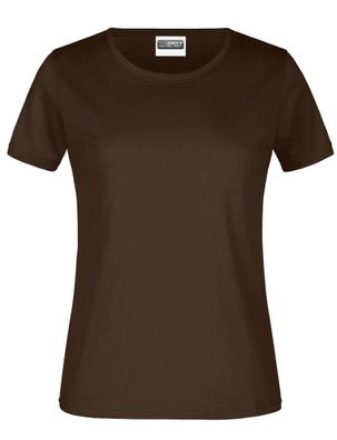 Promo-T Lady, Klassisches T-Shirt - brown 108 M