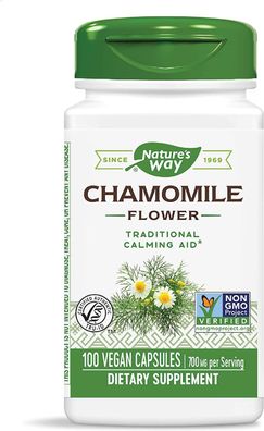 Nature's Way, Chamomile Flower, 700mg, 100 Veg. Kapseln | Sonderposten