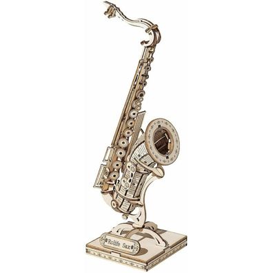 Robotime Rolife 3D Holzpuzzle Saxophon 136 Teile