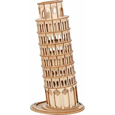 Robotime Rolife 3D Holzpuzzle Schiefer Turm von Pisa 137 Teile