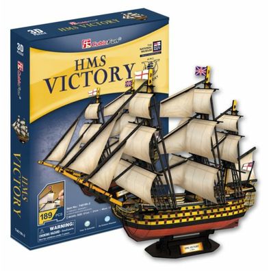 Cubicfun 3D-Puzzle Segelschiff HMS Victory 189 Teile