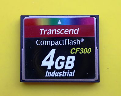 4 GB Transcend Industrial CF Compact Flash 4GB TS4GCF300 CF300