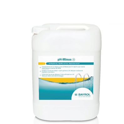 Bayrol pH-Minus flüssig 20 Liter pH-Senker leichtlöslich Dosieranlage Schwimmbad