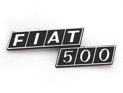 Emblem Abzeichen Schriftzug Modellzeichen Heckemblem für Fiat 500F