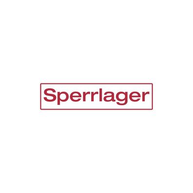 Hinweisschild, Sperrlager | Aluverbund | 800x200 mm, 1 Stk