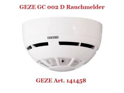 GEZE Rauchsensor GC 002 D Art. 141458 Rechnung mit MwSt