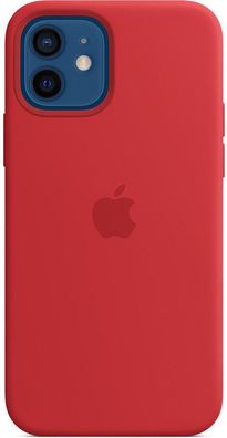 Apple iPhone 12 12Pro Schutzhülle MagSafe Back Cover Silikon Case MHL63ZM/ A rot