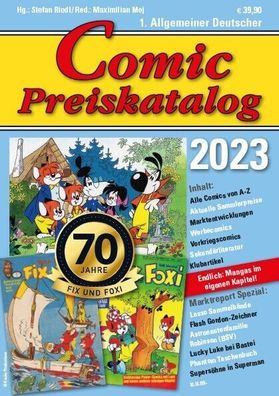 Comic Preiskatalog 2023 HC/ SC/ SR Verlag Stefan Riedl/ NEU / Klassiker / TOP