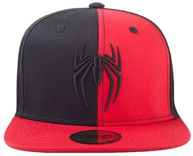 MARVEL SPIDER-MAN Caps Kappen Mütze Marvels Comics Snapback Cap mit Spiderman 3D Logo