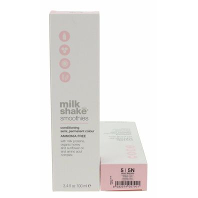 MILK SHAKE Vopsea semi-permanenta Milk Shake Smoothies 5|5N, 100ml