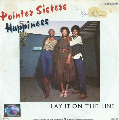 7" Pointer Sisters - Happiness