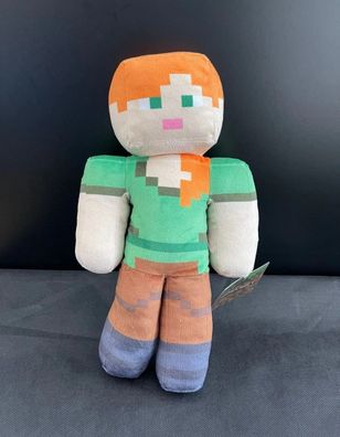 Offiziell Lizenziert Plüsch Figur Minecraft Plüsch Figur Stofftier 30cm Alex