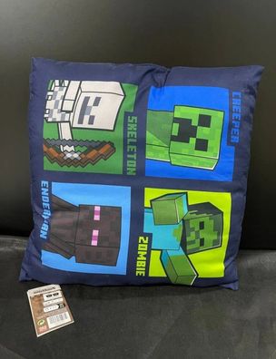 Minecraft Plüsch Figur Kissen Cushion Pillow Gefüllt Enderman Zombie 40cm