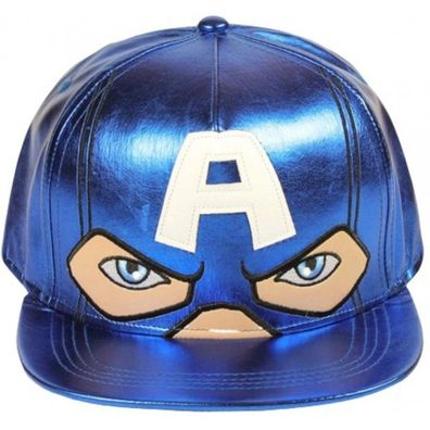 Captain America Metallic Cap - Marvel Snapbacks Caps Kappen Snapbacks Hüte Mützen Hat