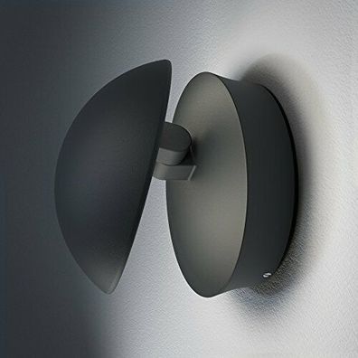 Osram LED Außenleuchte schwarz Endura Style Cover rund, verstellbar, IP44 480lm