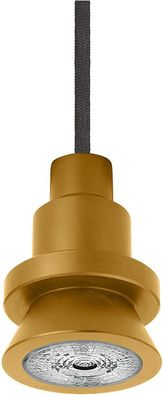 Osram Vintage Pendulum Deckenlampe gold incl. GU10 Spot EEK: F (Spektrum A-G)