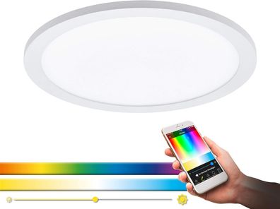 EGLO Connect smart LED Deckenleuchte Sarsina-c 30cm CCT EEK: E (Spektrum A-G)